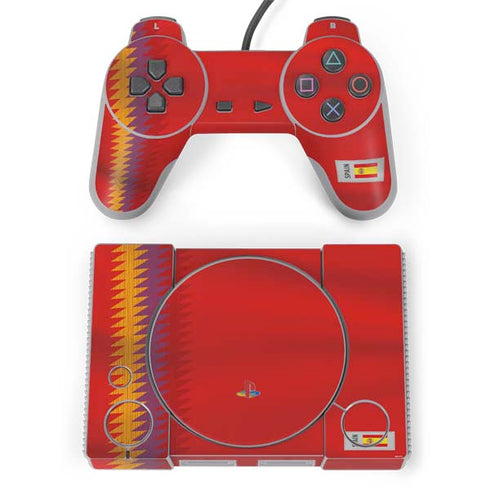 Spain Soccer Flag PlayStation Classic Bundle Skin